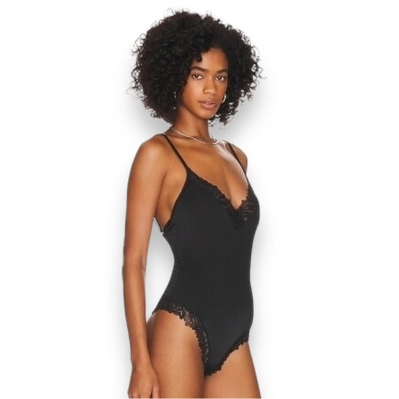 Free People - Intimately FP Wild Bunch Bodysuit in Black - Size M - NWT - Picture 4 of 16
